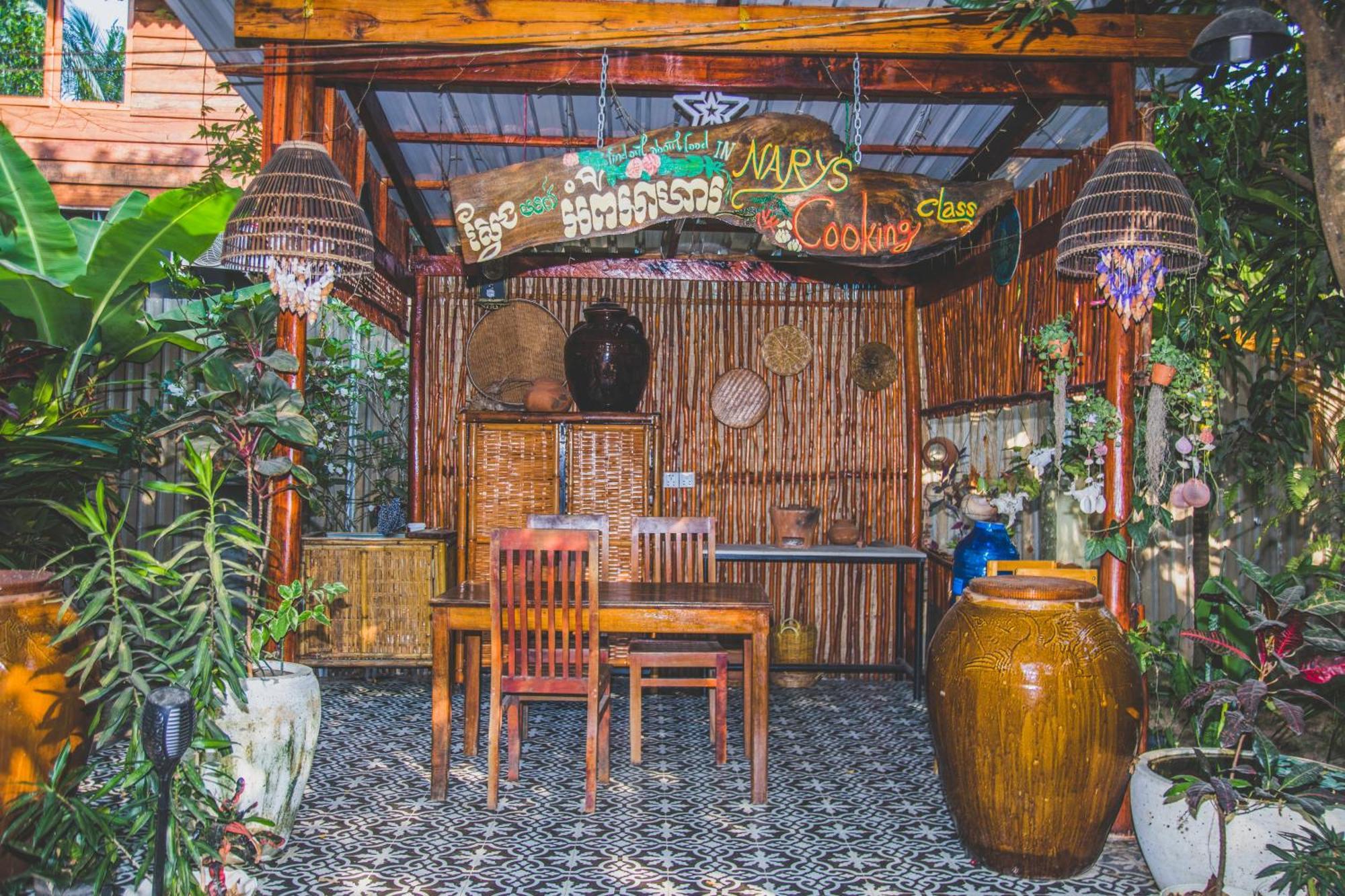 Nary Garden Hotell Kampot Eksteriør bilde